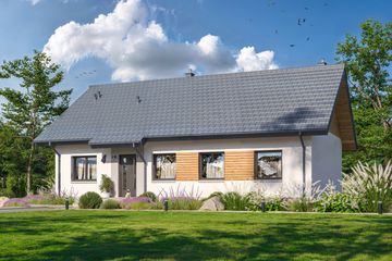  Projekt domu Tamina 4 (WOE1158) - projekt domu parterowego - Zdjęcie 2