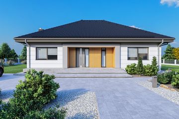  Projekt domu Sej-pro 060/1 energo (ELW1039) - projekt domu parterowego - Zdjęcie 1