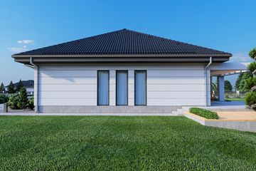  Projekt domu Sej-pro 060/1 energo (ELW1039) - projekt domu parterowego - Zdjęcie 3