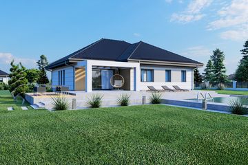  Projekt domu Sej-pro 060/1 energo (ELW1039) - projekt domu parterowego - Zdjęcie 5