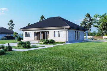  Projekt domu Sej-pro 060 energo (ELW1038) - projekt domu parterowego - Zdjęcie 1