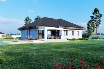  Projekt domu Sej-pro 060 energo (ELW1038) - projekt domu parterowego - Zdjęcie 2