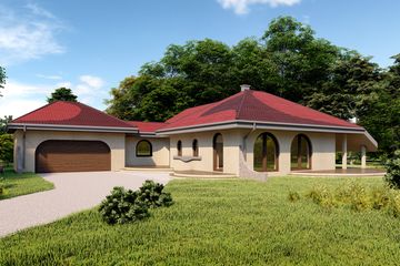  Projekt domu Flamenco Mini 2 (WAL1040) - projekt domu parterowego - Zdjęcie 1