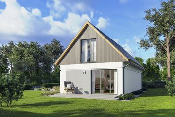  Projekt domu D295 (WAI1412) - projekt domu parterowego z poddaszem - Zdjęcie 2