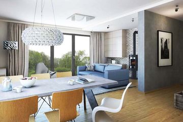  Projekt domu Melba 3 (WRN1471) - projekt domu parterowego z poddaszem - Zdjęcie 3