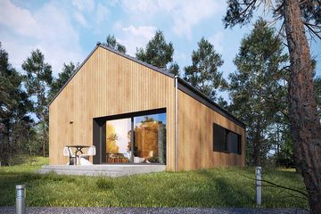  Projekt domu Studio 36 (WRN1472) - projekt domu parterowego - Zdjęcie 1