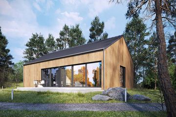  Projekt domu Studio 54 (WRN1473) - projekt domu parterowego - Zdjęcie 3