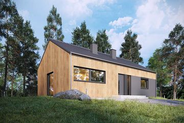  Projekt domu Studio 54 (WRN1473) - projekt domu parterowego - Zdjęcie 2
