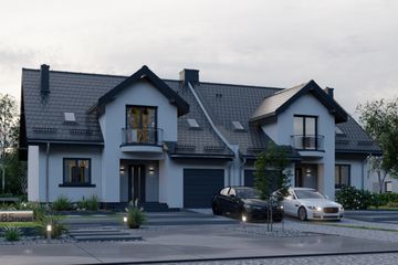  Projekt domu APS 185 NEW (LUA1497) - projekt domu parterowego z poddaszem - Zdjęcie 3