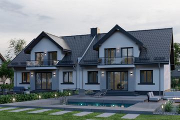  Projekt domu APS 185 NEW (LUA1497) - projekt domu parterowego z poddaszem - Zdjęcie 4