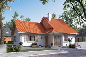  Projekt domu Szyper 11 (BSA2273) - projekt domu parterowego z poddaszem - Zdjęcie 1