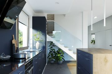  Projekt domu E-258 (WAX1176) - projekt domu parterowego z poddaszem - Zdjęcie 7