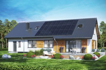  Projekt domu Terrier Max z garażem (WRL1062) - projekt domu parterowego - Zdjęcie 3