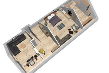  Projekt domu Terrier Max z garażem (WRL1062) - projekt domu parterowego - Zdjęcie 5