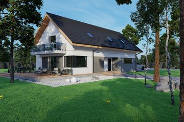  Projekt domu Sej-pro 050 energo (ELW1043) - projekt domu parterowego z poddaszem - Zdjęcie 6