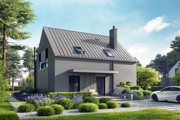  Projekt domu Mini 13 energo (WRC2766) - projekt domu parterowego z poddaszem - Zdjęcie 3