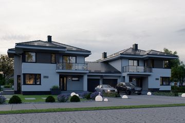  Projekt domu APS 276 dwulokalowy (LUA1498) - projekt domu z pełnym piętrem - Zdjęcie 3