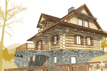  Projekt domu L-116 (SLU1000) - projekt domu parterowego z poddaszem - Zdjęcie 1