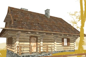  Projekt domu L-116 (SLU1000) - projekt domu parterowego z poddaszem - Zdjęcie 3