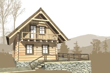  Projekt domu L-119 (SLU1001) - projekt domu parterowego z poddaszem - Zdjęcie 2
