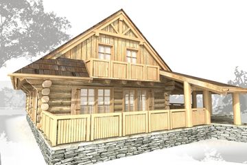  Projekt domu L-188 (SLU1003) - projekt domu parterowego z poddaszem - Zdjęcie 3