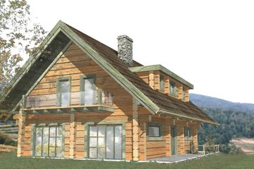  Projekt domu L-236 (SLU1008) - projekt domu parterowego z poddaszem - Zdjęcie 4