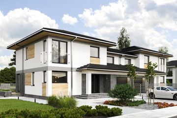  Projekt domu Igor Duolit (1700) (KRD2842) - projekt domu z pełnym piętrem - Zdjęcie 1