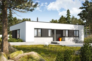  Projekt domu Mini 4 modern plus energo plus (WRC2837) - projekt domu parterowego - Zdjęcie 2