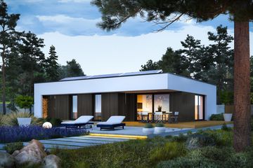  Projekt domu Mini 4 modern plus energo plus (WRC2837) - projekt domu parterowego - Zdjęcie 4