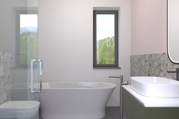  Projekt domu uA152 (WCB1208) - projekt domu parterowego z poddaszem - Zdjęcie 9