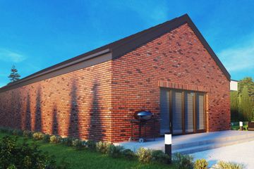  Projekt budynku gospodarczego uAG11v1 (WCB1212) - projekt budynku parterowego - Zdjęcie 3