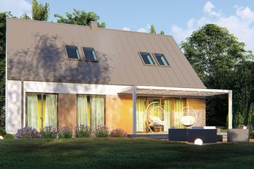  Projekt domu uA11v3 (WCB1213) - projekt domu parterowego - Zdjęcie 4