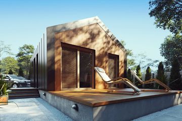  Projekt domu uA181 (WCB1215) - projekt domu parterowego - Zdjęcie 1