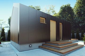  Projekt domu uA181 (WCB1215) - projekt domu parterowego - Zdjęcie 3