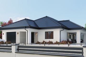  Projekt domu uA141 (WCB1216) - projekt domu parterowego - Zdjęcie 1