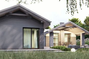  Projekt domu uA153 (WCB1222) - projekt domu parterowego - Zdjęcie 4