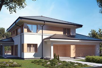  Projekt domu uA159 (WCB1223) - projekt domu z pełnym piętrem - Zdjęcie 1