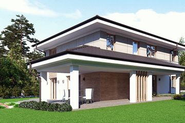  Projekt domu uA159v1 (WCB1228) - projekt domu z pełnym piętrem - Zdjęcie 4