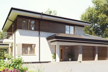  Projekt domu uA159v2 (WCB1229) - projekt domu z pełnym piętrem - Zdjęcie 1