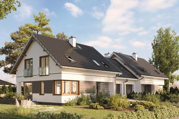  Projekt domu Bartek Duo (1692) (KRD2843) - projekt domu parterowego z poddaszem - Zdjęcie 5