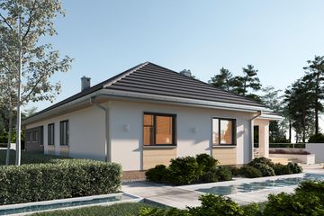  Projekt domu Martyna (1696) (KRD2850) - projekt domu parterowego - Zdjęcie 4