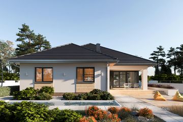  Projekt domu Martyna (1696) (KRD2850) - projekt domu parterowego - Zdjęcie 5