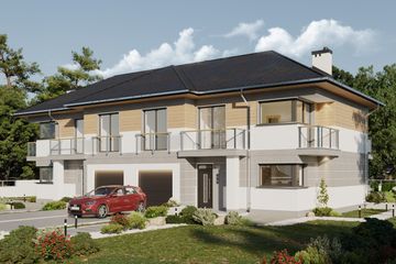  Projekt domu Monika Duo (1697) (KRD2851) - projekt domu z pełnym piętrem - Zdjęcie 3