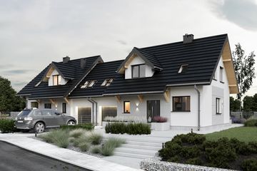  Projekt domu Tosia Duo (1701) (KRD2852) - projekt domu parterowego z poddaszem - Zdjęcie 3