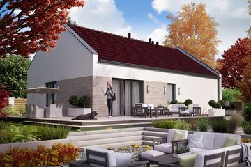  Projekt domu KA79 (PKT1152) - projekt domu parterowego - Zdjęcie 2