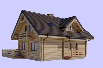  Projekt domu L-209 (SLU1012) - projekt domu parterowego z poddaszem - Zdjęcie 5