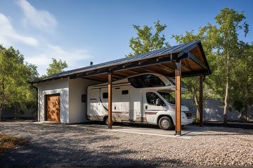  Projekt budynku gospodarczego G406 - Budynek gospodarczy (PRA1430) - projekt budynku parterowego - Zdjęcie 1