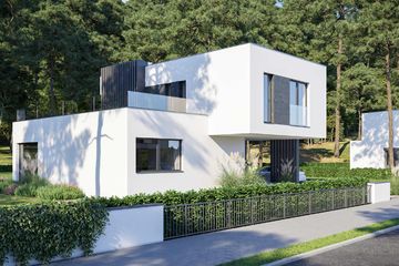  Projekt domu HomeKoncept 82 (KRX1133) - projekt domu z pełnym piętrem - Zdjęcie 1