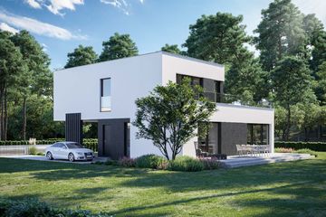  Projekt domu HomeKoncept 82 (KRX1133) - projekt domu z pełnym piętrem - Zdjęcie 4