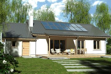  Projekt domu Nina 2 Nova C PLUS strop monolityczny (WRR1069) - projekt domu parterowego - Zdjęcie 3